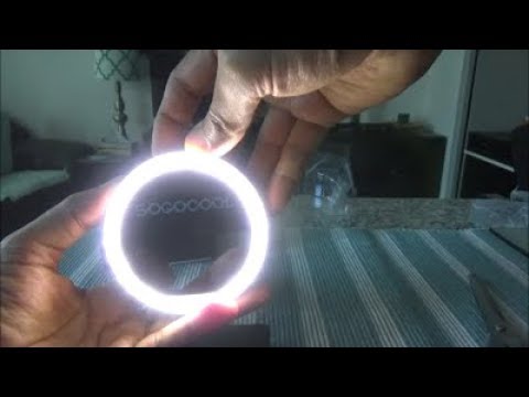 Arena Qualification rib SOGOCOOL Rechargeable Selfie LED Ring Light Unboxing and Test Clips -  YouTube