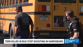 High school student killed after being shot getting off school bus in Harrisburg, police investigati