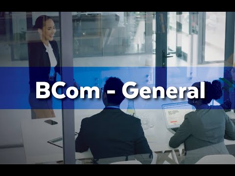 BCom General - UWC