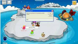 Club Penguin Rockhopper background cheat