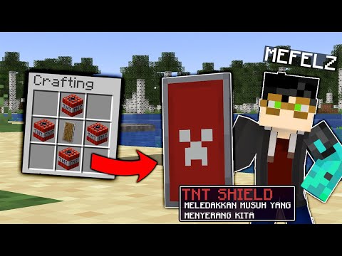 MINECRAFT Tapi AKU BISA MEMBUAT SHIELD CUSTOM KEREN YANG OVERPOWER!!