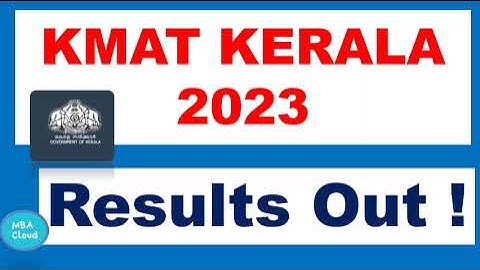 KMAT Kerala 2023| Provisional Results Out!