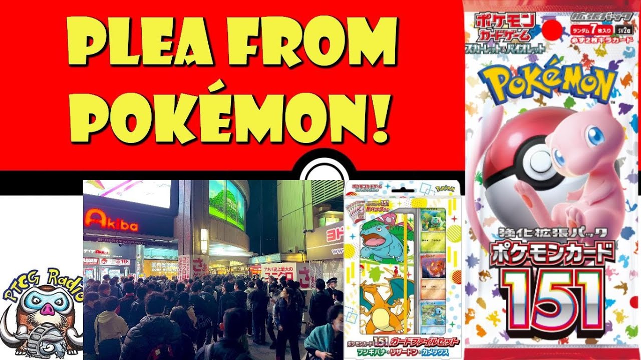 Pokémon Plea for Amazing New Pokémon Card 151 Set! (Pokémon