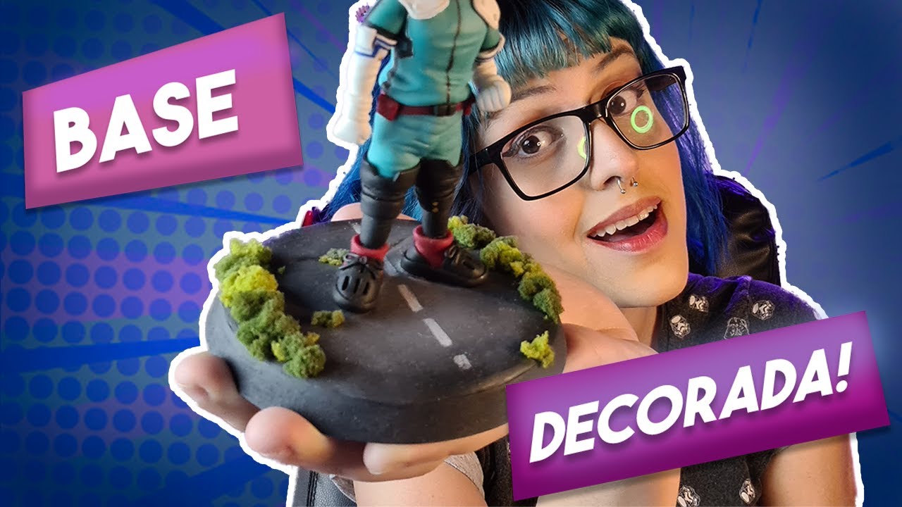 BASE DECORADA EM BISCUIT: Como fazer