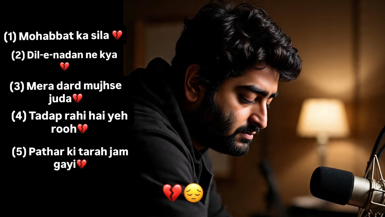 Sad song lofi mood off gana Hindi | sad lyrics song in Hindi music song broken lyrics heart touching