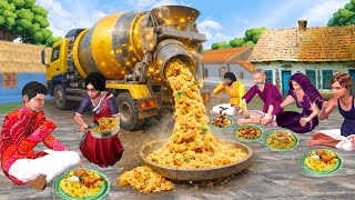 Concrete Mixer Chicken Biryani Street Food Hindi Kahani Moral Stories Comedy Video