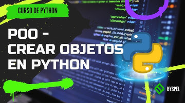COMO CREAR UN OBJETO EN PYTHON 🔴 PROGRAMACION ORIENTADA A OBJETOS EN PYTHON
