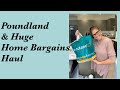 Huge Home Bargains & Poundland haul
