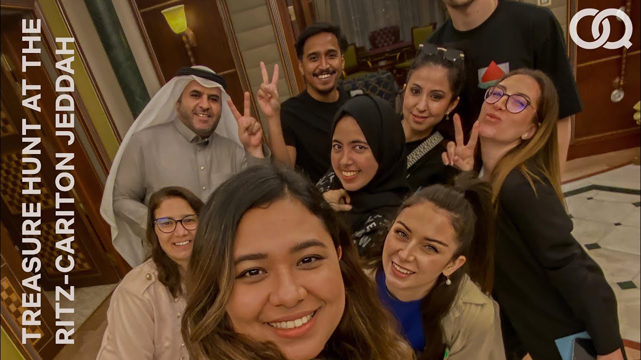 🗝️فلوق لعبة البحث عن الكنز داخل فندق الريتز كارلتون #jeddah #vlog #hotel #saudiarabia