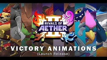 Rivals Of Aether II Victory animations (Launch Release)
