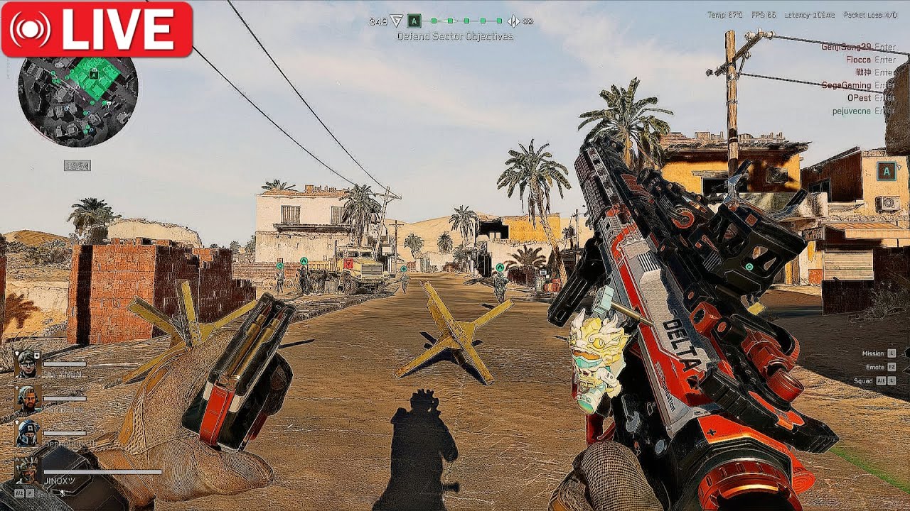 delta"🔥 Delta Force Live Stream with Facecam! | Intense Gameplay & Thrilling Action! 🎮💥"