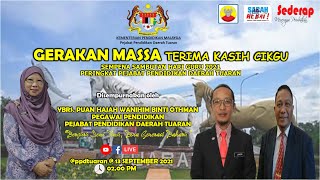 GERAKAN MASSA TERIMA KASIH CIKGU TAHUN 2021