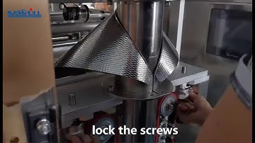 How to change the bag forming tube of vffs vertical packing machine - Samfull