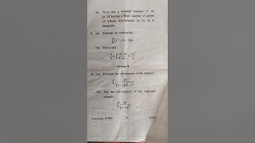 B.Sc. 3rd Year(5 Semester)|Mathematics|Real Analysis|2019 exams|#gju#gjuexampaper#gju_hisar#gjust