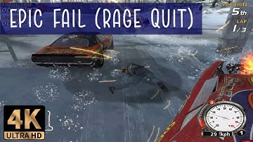 Instant Karma in FlatOut 1 - Part 3 | Epic Fail (Rage Quit)