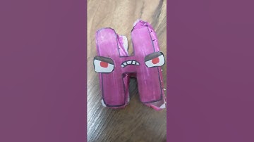 Fast Scrolling | Unifon Paper Alphabet Lore A-U