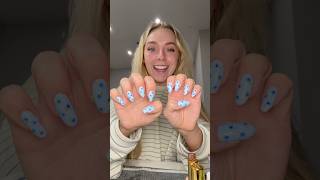 These are cuter anyways 💅🫐 #nails #DIY #beauty blueberry gel nails at home