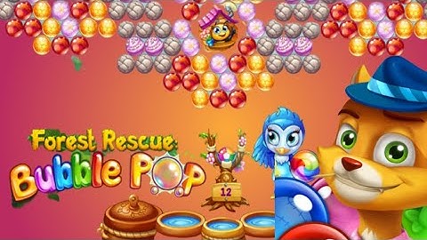 Forest rescue:Bubble pop | Best Bubble Gmae |