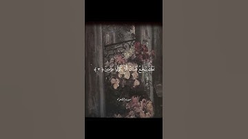 تلاوه من سوره الشعراء القارئ محسن الدوسرى