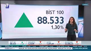 Borsa, Güne Yükselişle Başladı İşte Bist 100 Endeksi Son Durum 04.01.2019 A Para