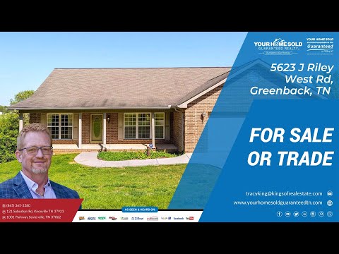 5623 J Riley West Rd, Greenback, TN home video tour