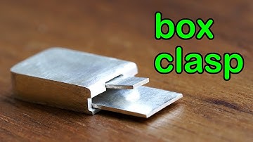 How to Make Box Clasp in 4 Simple Steps