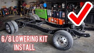 How to install drop spindles and flip kit (EASY) Switch Suspension Lowering Kit