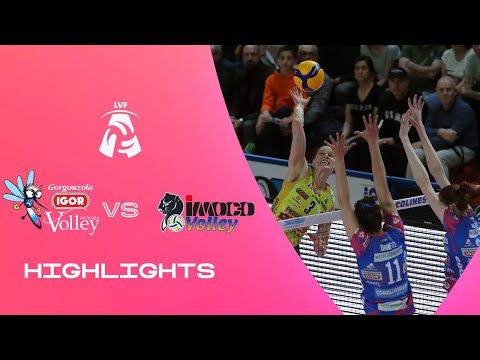 Novara vs. Conegliano | Highlights | LVF A1 | Round 2 of the Semifinals