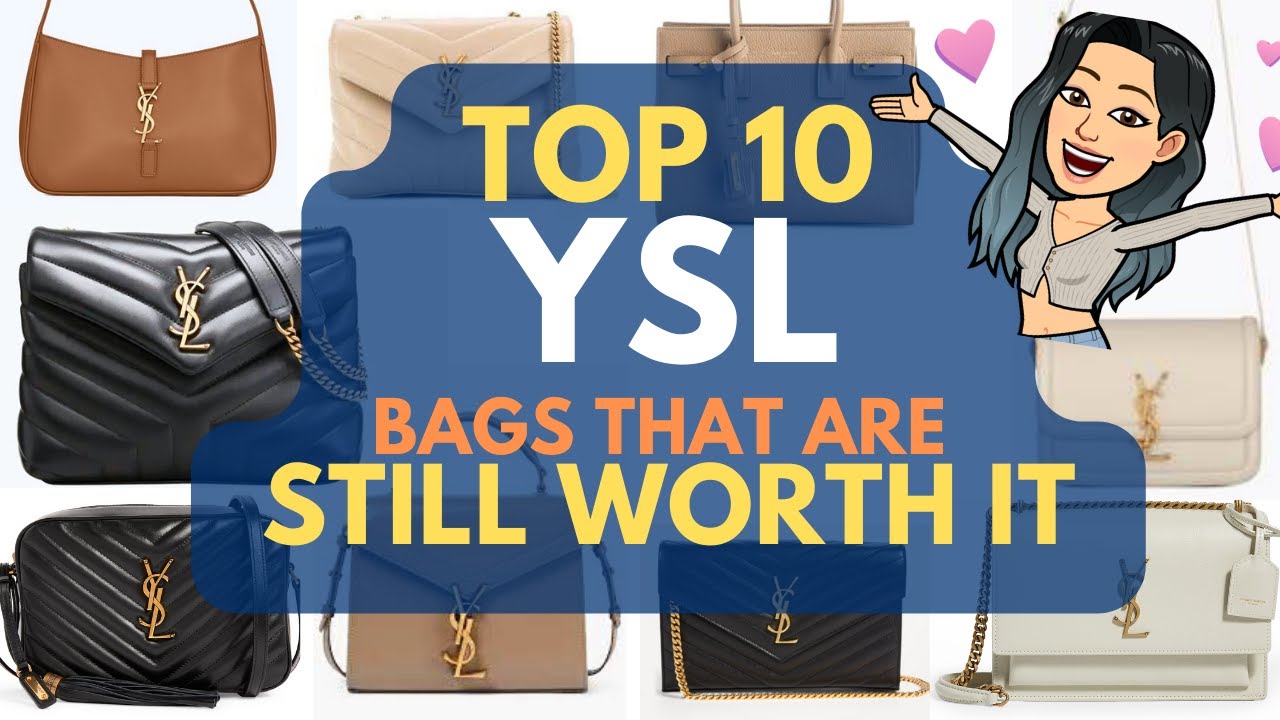 TOP 10 YSL Saint Laurent Handbags that are STILL WORTH IT 📈📈 - YSL  Handbag YSL PRICE INCREASE 