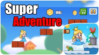 Super Adventure 👸🏻 - All Level Gameplay #mobilegames #gameshorts #satisfying