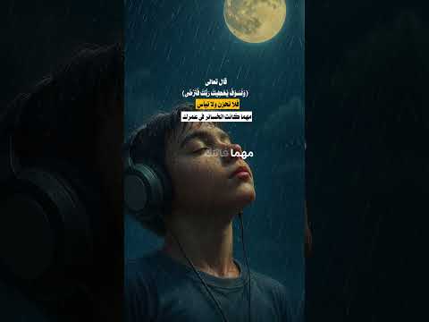 ثق أن وعد الله حق فما خاب من انتظر عطاء ربه ولسوف يعطيك ربك فترضى كلام الله ولسوف يعطيك ربك فترضى