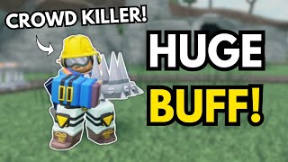 The Trapper Just Got An Insane Buff New Best Crowd Control? - Tower Defense Simulator Update