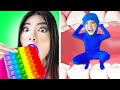 IF POP IT WERE PEOPLE | 9 FUNNY SITUATIONS & RELATABLE MOMENTS BY CRAFTY HACKS