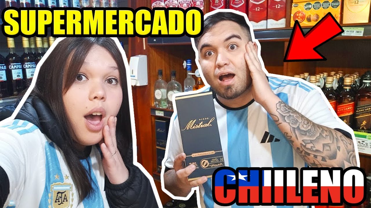 👉 SUPERMERCADO en CHILE 🇨🇱 ¡Esto NO EXISTE en ARGENTINA! 🇦🇷 | Argentinos en Chile
