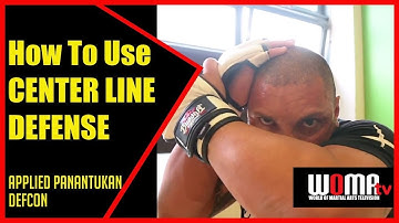 How To Use CENTER LINE DEFENSE Applied Panantukan Defcon