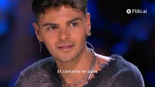 Abraham Mateo enloquece con la actuación sorpresa del grupo de su suegro en ‘Factor X’