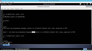 Learn Python For Real Life Networking - The re match and re search