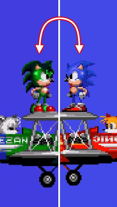 Custom Hybrid Sonic / SonicClone Sprites [Sonic the Hedgehog Forever] [Mods]