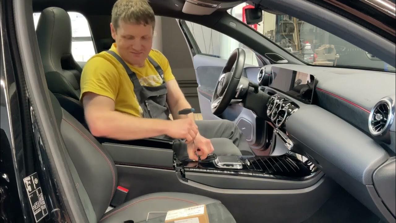 Mercedes A Klasse 177 w177 Backup Batterie wechseln YouTube