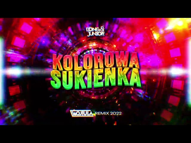 LONG JUNIOR - KOLOROWA SUKIENKA WOJTULA REMIX