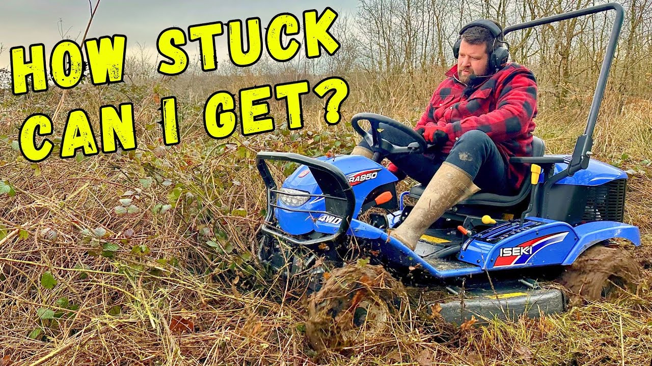 Pushing the ISEKI SRA950 Brushcutter to the Limit!