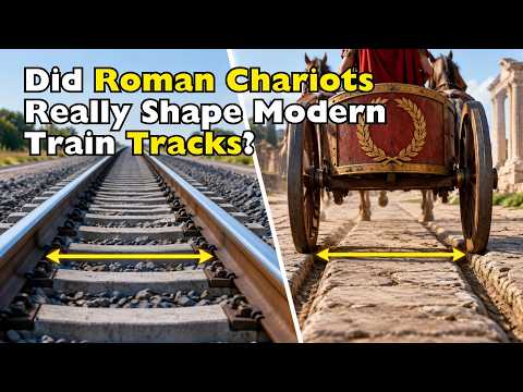 How Roman Chariots May Have Shaped Modern Railways