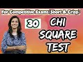 Chi square test  non parametric tests  statistics  ugc net educationset  inculcate learning