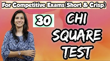 Chi Square Test | Non- Parametric Tests | Statistics | UGC NET Education/SET | Inculcate Learning