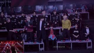 190106 방탄소년단 (BTS) Reaction to 스트레이키즈 (Stray Kids) 'BANG BANG BANG'