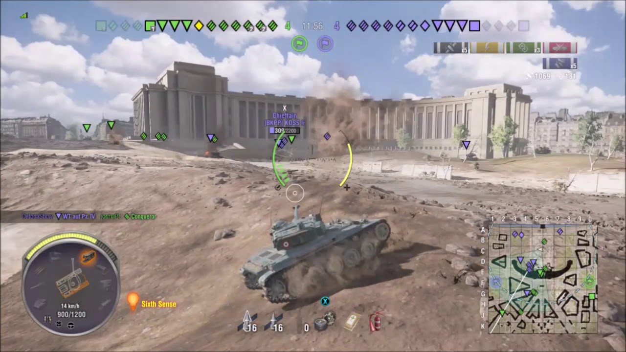 Wot Console Ii Amx 13 90 Playing With Fire Youtube