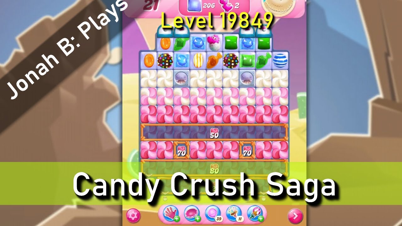 ♡Candy♡ページ Candy Crush Saga Level 19849 - YouTube