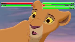 The Lion King 2: Simba's Pride (1998) Ambush Scene with healthbars