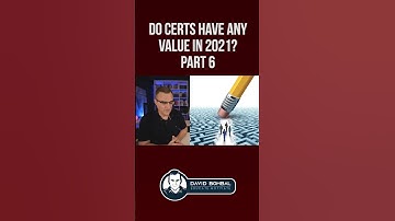Do certs have any value in 2021? - Part 6 #shorts