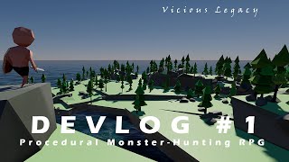 My Procedurally Generated MonsterHunting RPG Roguelite | Vicious Legacy Devlog #1
